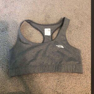 The North Face Women's Gray Sports Bra Sz M